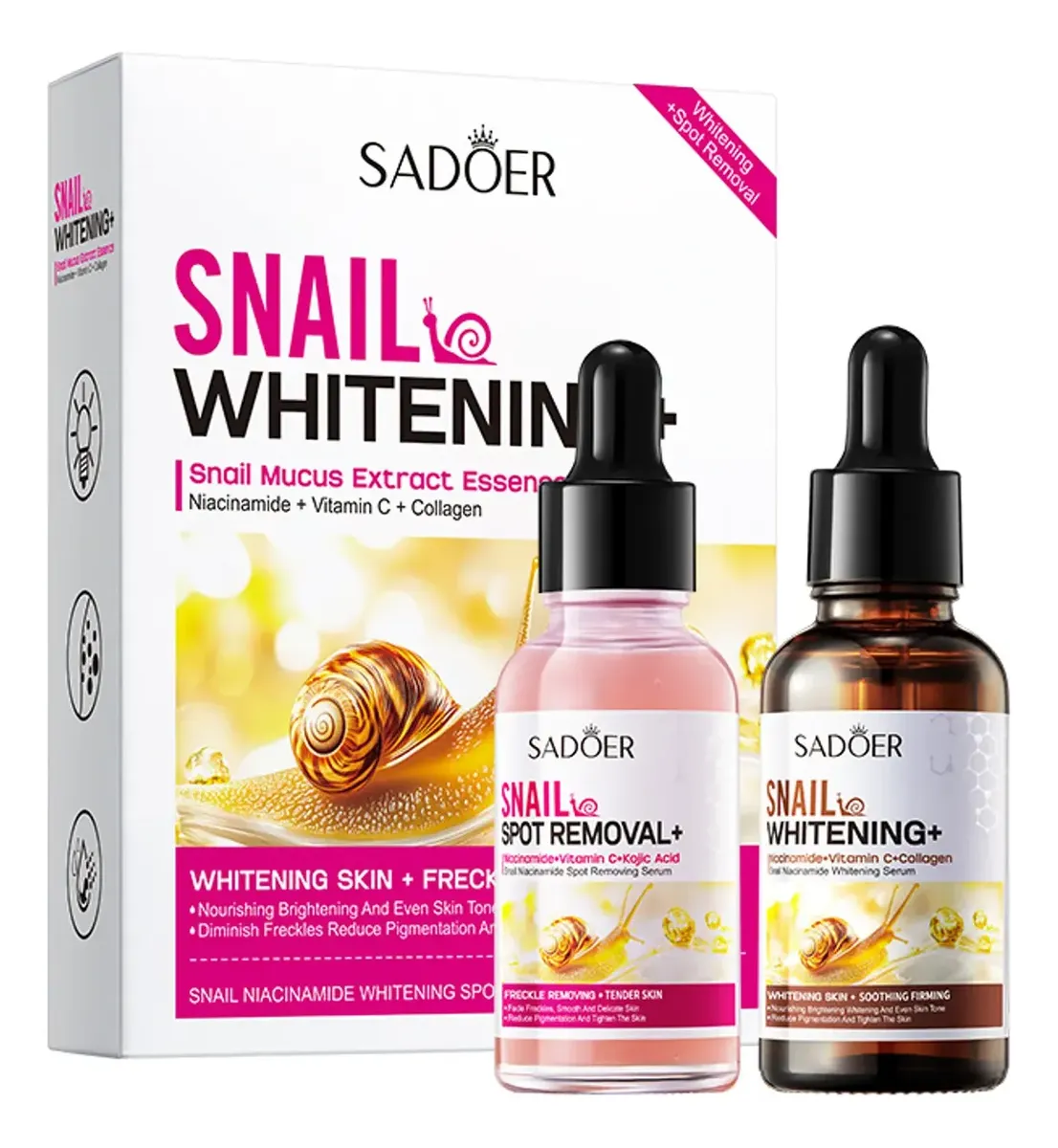 Set Skincare Sadoer Baba Caracol
