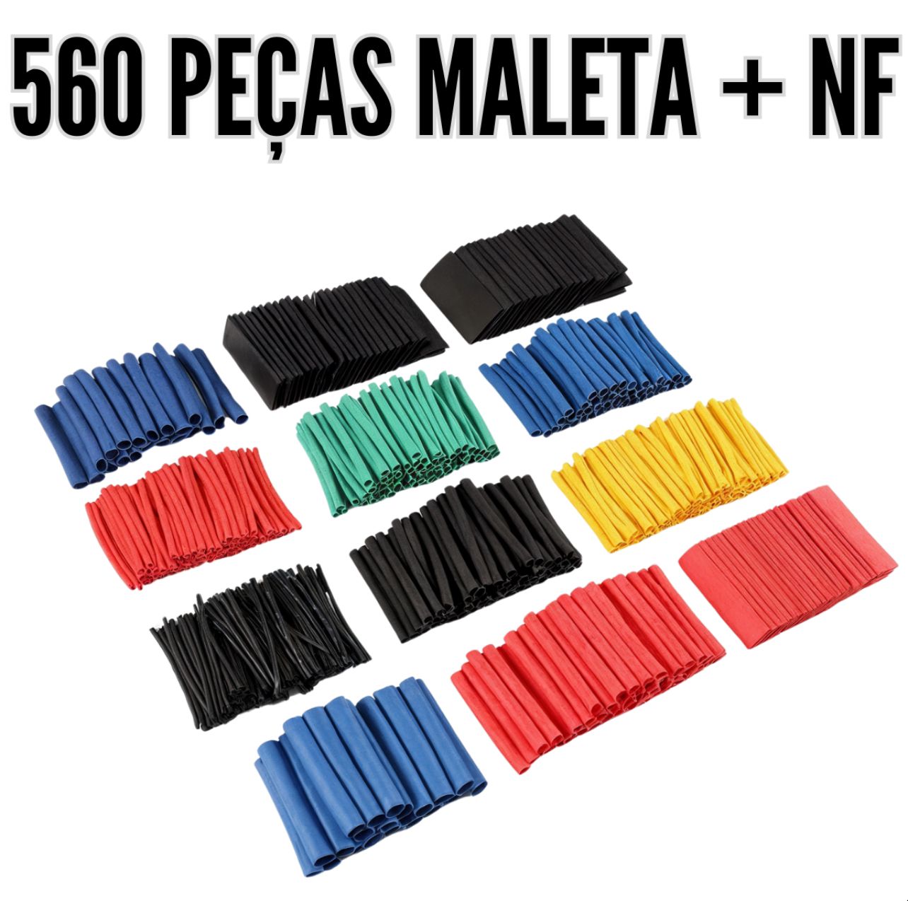 Kit De Termorretráctile Aislantes 560pcs