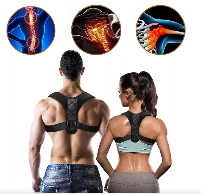 Corrector Postura Unisex Ajustable